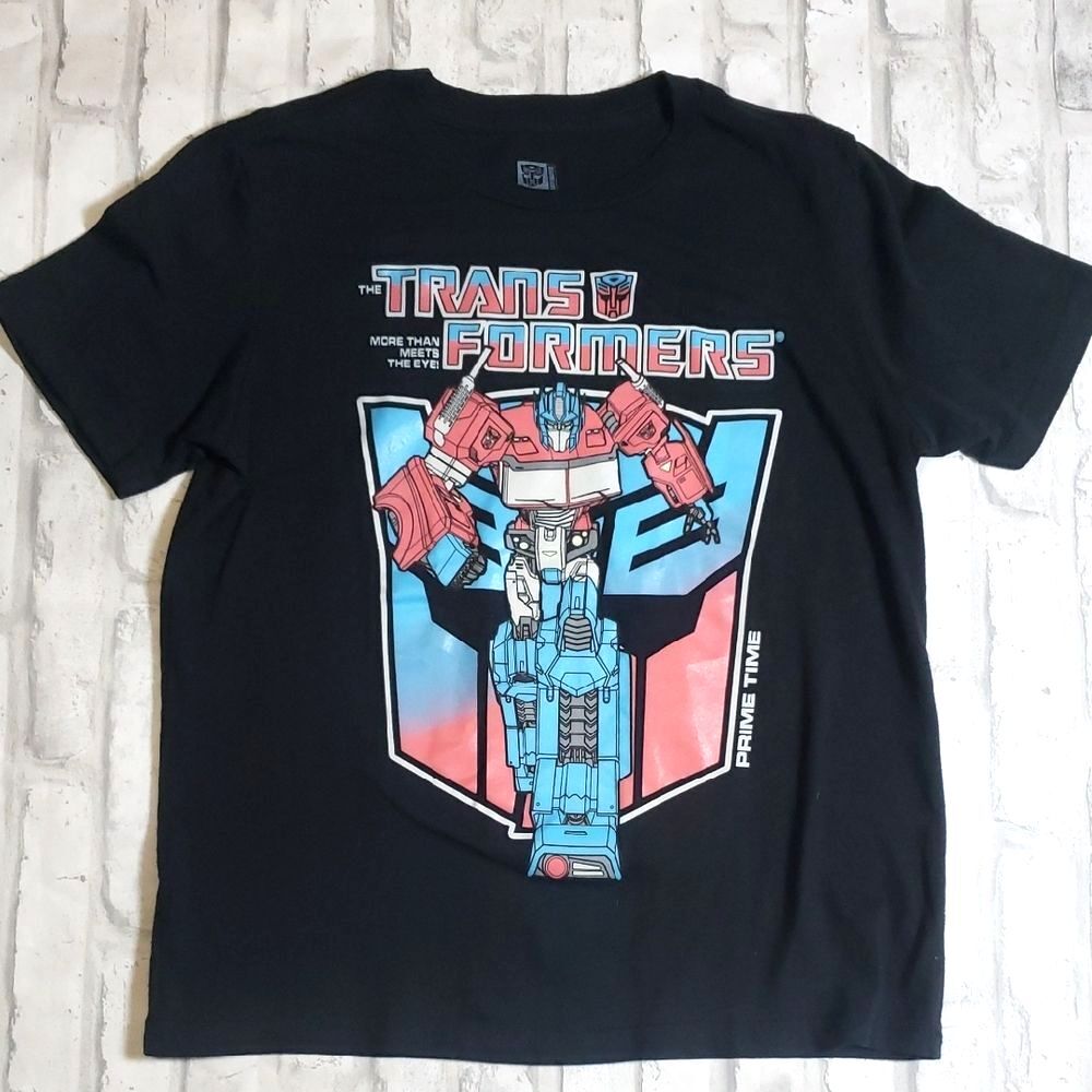 Transformers Black Graphic T-Shirt